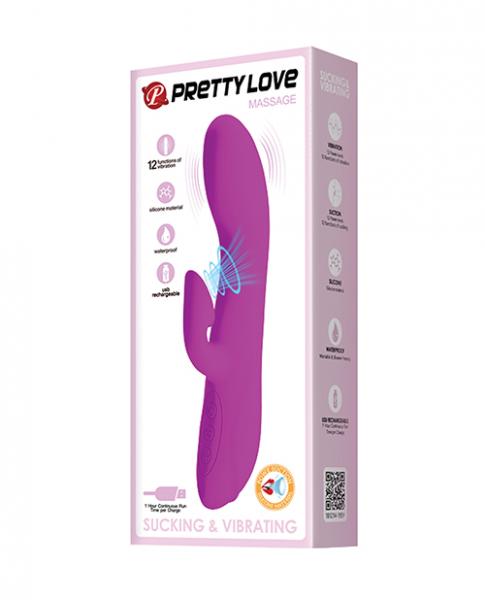 CNVELD-BI-0143955e5f8ac2eb1fa Pretty Love Flirt Sucking Rabbit - 12 Functions - Image 1