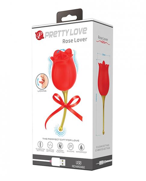 CNVELD-BI-014915633961607cae8 Pretty Love Licking Rose Lover Dual Ended - Rose - Image 1