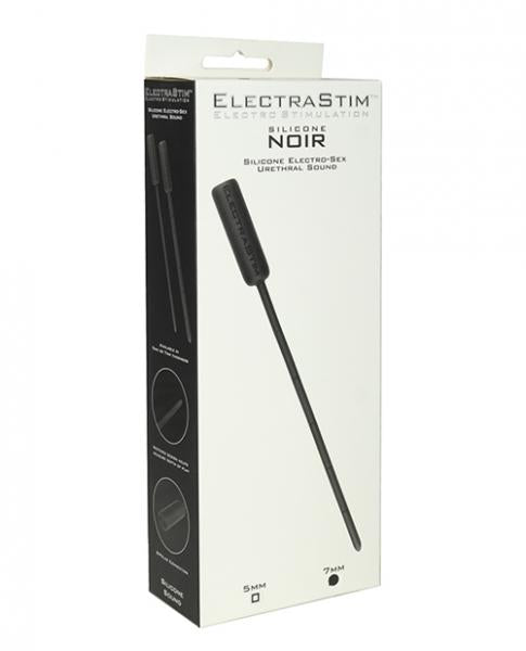 CNVELD-CYEM317763d25d88a9d60 Electrastim Silicone Noir Flexible Electro Sound - 7mm - Image 1