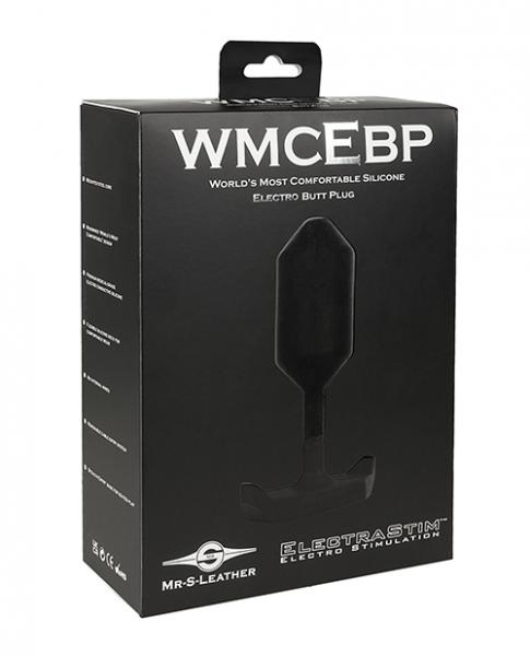 CNVELD-CYEM39106572f7e9b8725 Electrastim X Mr. S Leather - World's Most Comfortable Silicone Electro Butt Plug - Black - Image 1