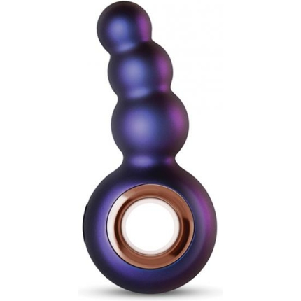Hueman Outer Space Vibrating Anal Plug - Purple