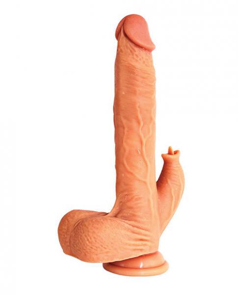 CNVELD-HPB-426F6453826b5551c Justin 6.5" Silicone Thrusting Dildo Licker - Image 1