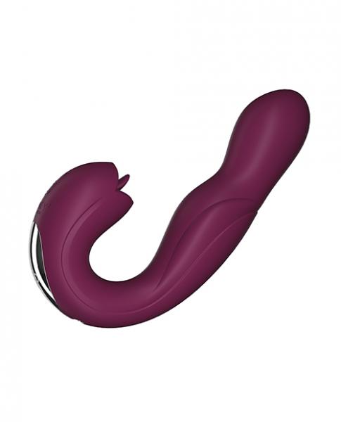 CNVELD-HPB-865P63e77579097e5 Joi Rotating Head G-spot Vibrator & Clit Licker - Purple - Image 1