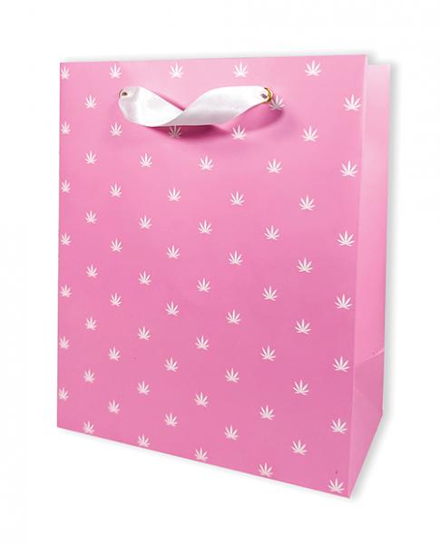 CNVELD-KK-GB-PINK64328d22be893 Polka Pot Gift Bag - Pink/white - Image 1