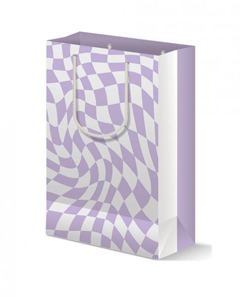 CNVELD-KK-HT-RETROPURPLEB64faf15ac73bf Retro Purple Gift Bag - Image 1