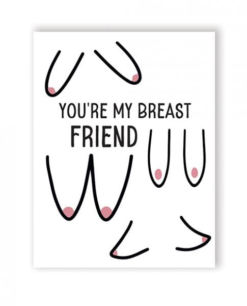 CNVELD-KK-NK-BREASTFRIEND64faf13338a1f Breast Friend Greeting Card - Image 1