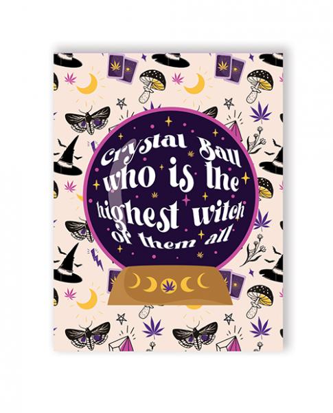 CNVELD-KK-NK-CRYSTALBALL64faf1295fdd6 Crystal Ball Greeting Card - Image 1