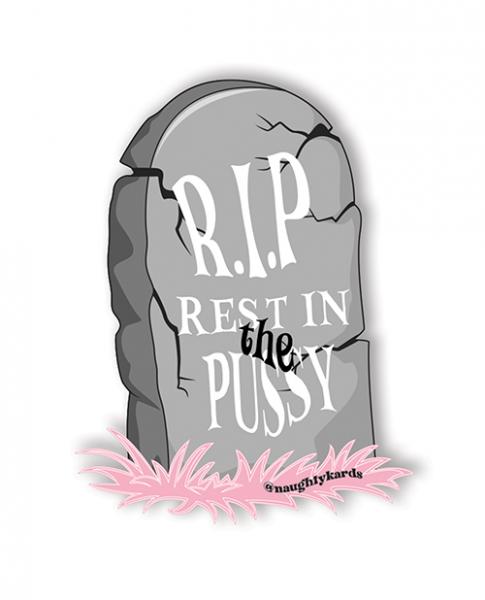 CNVELD-KK-NS-RIP64faf12f06d52 R.i.p Sticker - Pack Of 3 - Image 1