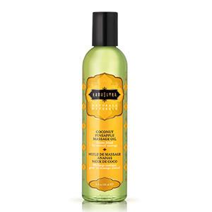 CNVELD-KS10219_1 Naturals Massage Oil Coconut Pineapple 8oz - Image 1