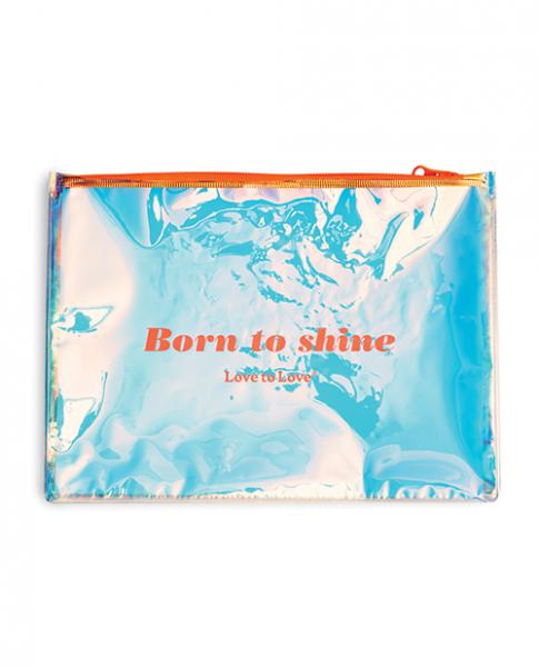 CNVELD-LP6033135658ea711cb6ee Love To Love Born To Shine Pouch - Vivid Orange - Image 1