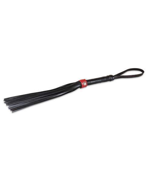 CNVELD-LTH61045decd81e2fd0f Sultra 14 inches Lambskin Flogger Black Red - Image 1