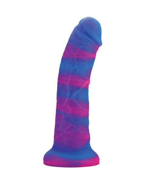 CNVELD-NB001642641ec67ff180c Nobu Rainbow 8" Dildo W/suction Cup - Cosmic - Image 1