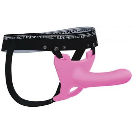 Perfect Fit Zoro 5.5" Strap On W/case - Pink