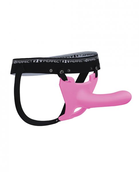 CNVELD-PF-ZR-07164cf6fcf2285b Perfect Fit Zoro 6.5" Strap On W/case - Pink - Image 1