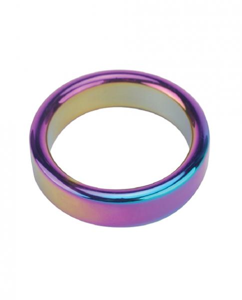 CNVELD-PLPC32022RR64faf1647c05e Plesur 2" Metal Cock Ring - Rainbow - Image 1