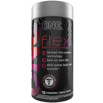 One Flex Graphene Condom - Pack Of 10