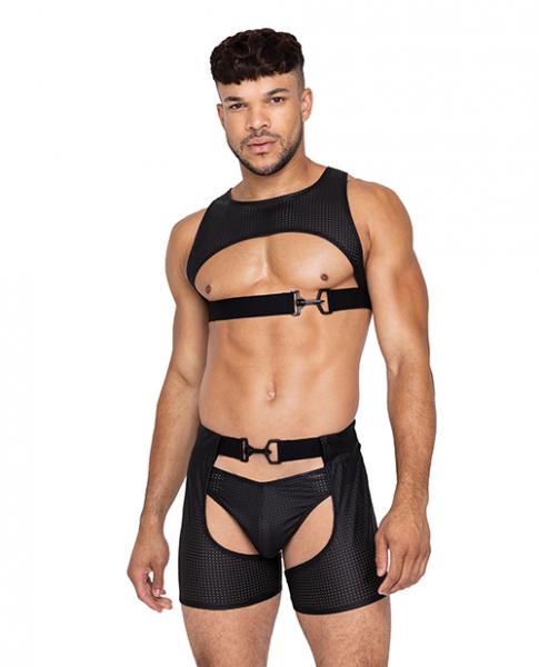 CNVELD-ROLI661-BK-L0651e89d84edcd Master Harness W/hook & Ring Closure Black Lg - Image 1