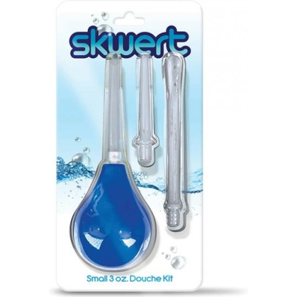 Skwert Enema Bulb W/3 Wands - 3 Oz