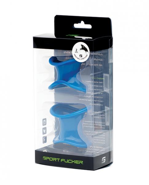 CNVELD-SF10541632449957c9f8 Sport Fucker Ergonomic Ball Stretcher Kit - Blue - Image 1