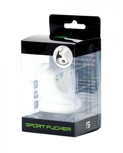 CNVELD-SF1084864aa85b3d2ada Sport Fucker Cock Harness - White - Image 1