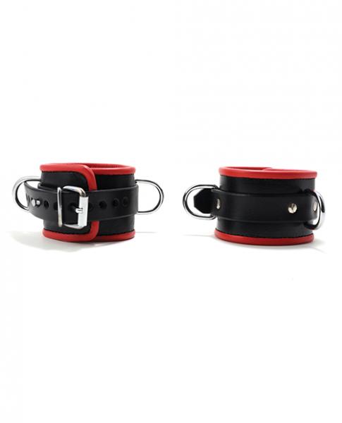CNVELD-SF112446055c802b7d36 665 Padded Locking Wrist Restraint - Red - Image 1
