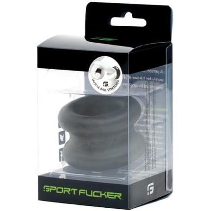 Sport Fucker Muscle Ball Stretcher - Black