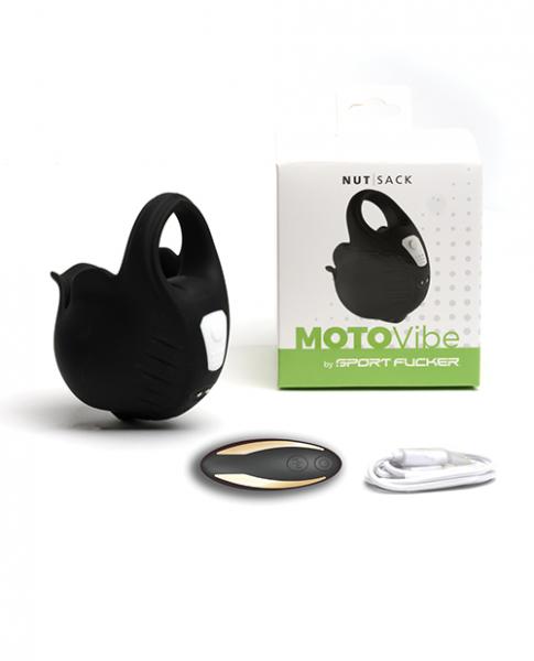 CNVELD-SF21840620cd9869fc94 Sport Fucker Motovibe Nutsack Vibe W/remote - Black - Image 1
