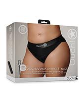 CNVELD-SHTOU828BLKXLXXL264941c0b4d5ca Shots Ouch Vibrating Strap On Hipster - Black Xl/xxl - Image 1