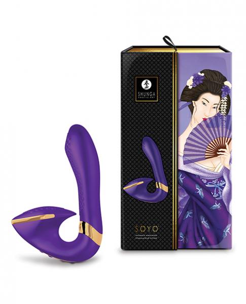 CNVELD-SHU4036330271207dcd Shunga Soyo Intimate Massager - Purple - Image 1