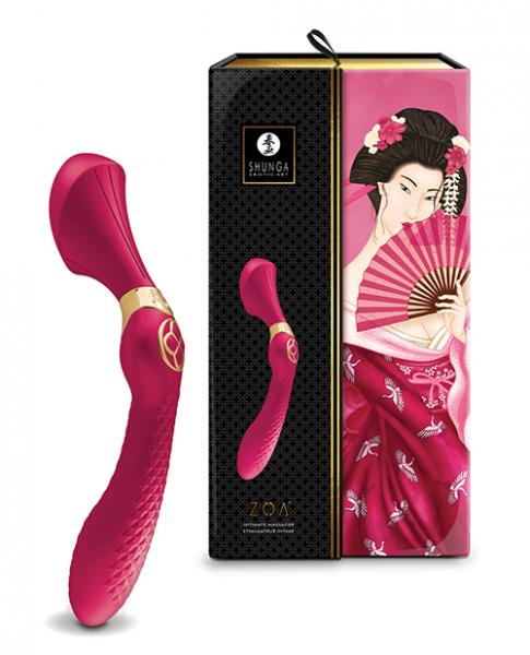 CNVELD-SHU6016330270c9a7a1 Shunga Zoa Intimate Massager - Raspberry - Image 1