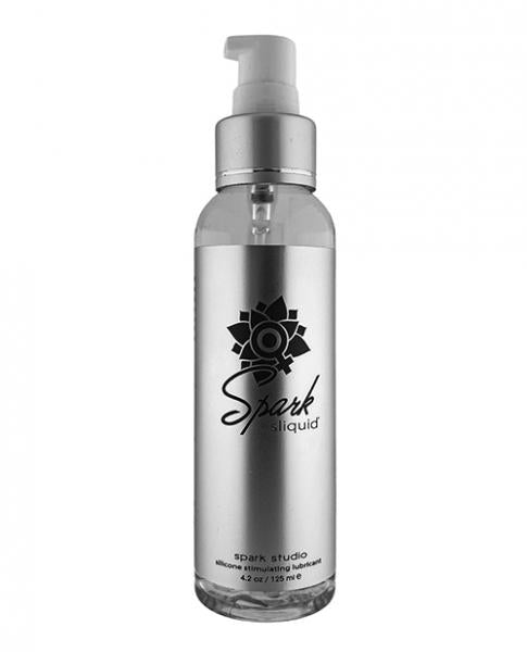 CNVELD-SLQ-08563c13a2c12b2a Sliquid Naturals The Studio Collection Spark Plastic Pump - 4.2 Oz - Image 1