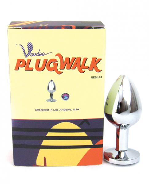 CNVELD-VD-VS10035cdfd8214a6a0 Voodoo Plug Walk Medium Stainless Steel - Silver - Image 1