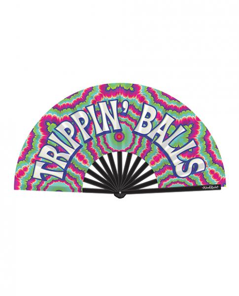 CNVELD-WR-FAN-0066452311035c21 Wood Rocket Trippin' Balls Fan - Multi-color - Image 1