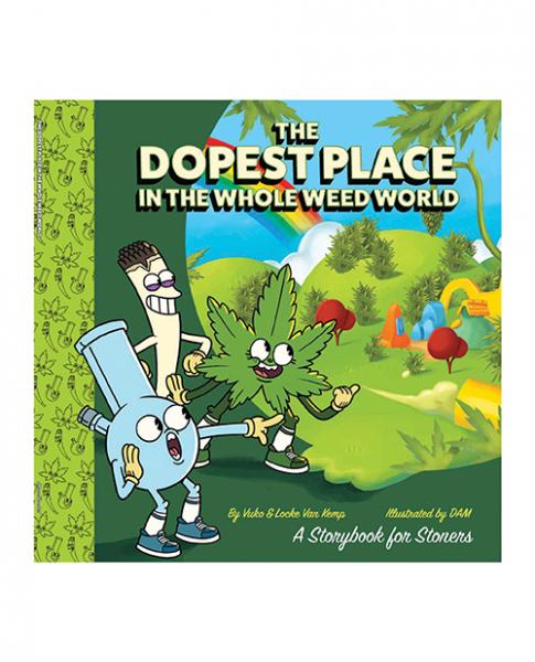 CNVELD-WR2057628767127bac6 Wood Rocket The Dopest Place In The Whole Weed World Adult Storybook - Image 1