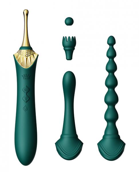 CNVELD-ZAF03101631083003c239 Zalo Bess 2.0 Clitoral Vibrator - Turquoise Green - Image 1