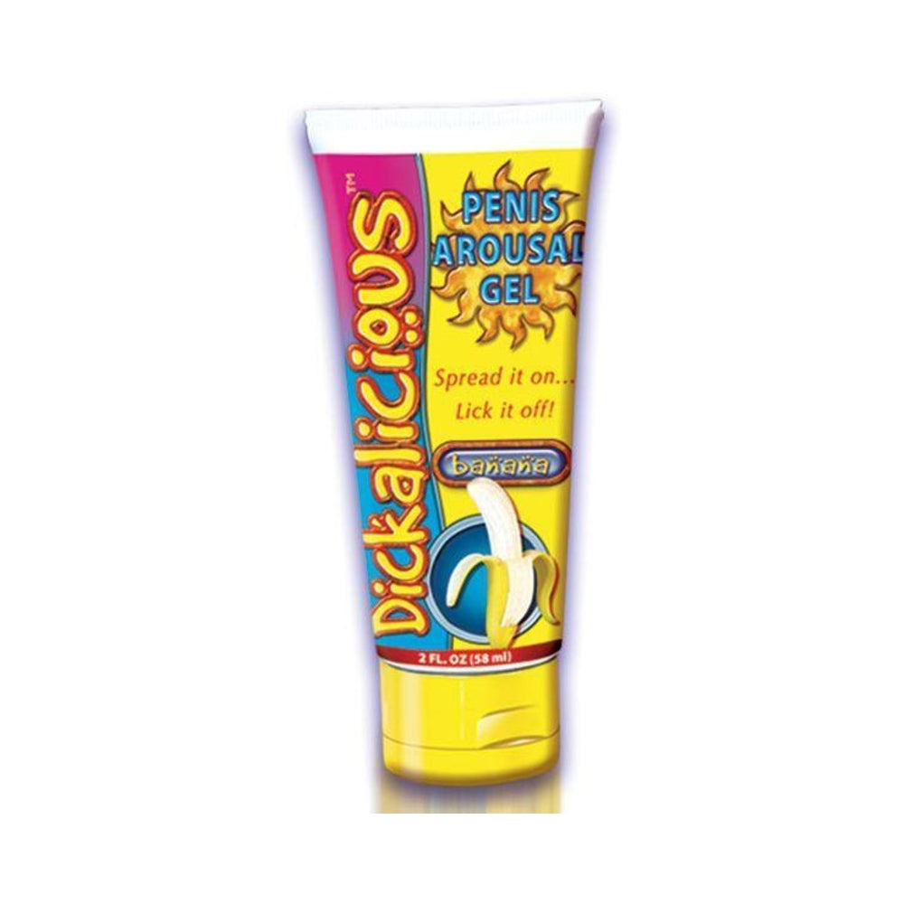 CNVNAL-20474_1_c98446aa-921e-45b7-a590-7994090bb7ab Dickalicious Penis Arousal Gel Banana 2oz - Image 1