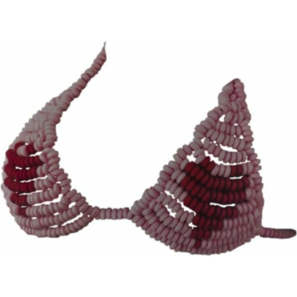 Lover's Candy Bra Heart Red, Pink