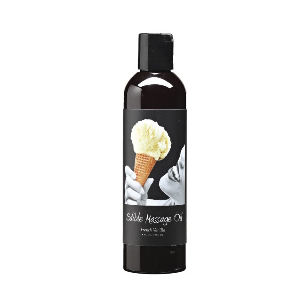 CNVNAL-27446_1_578e031f-2cda-4ef2-bee9-0e75bd42d600 Earthly Body Edible Massage Oil Vanilla 8oz - Image 1