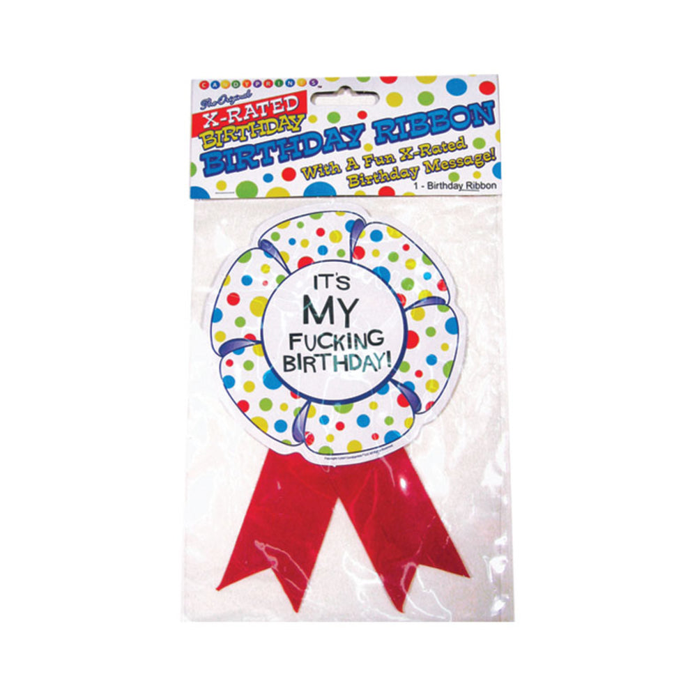 CNVNAL-28753_d3835df5-b80f-416d-ae46-9889b6f5e085 Happy Fucking Birthday Ribbon - Image 1