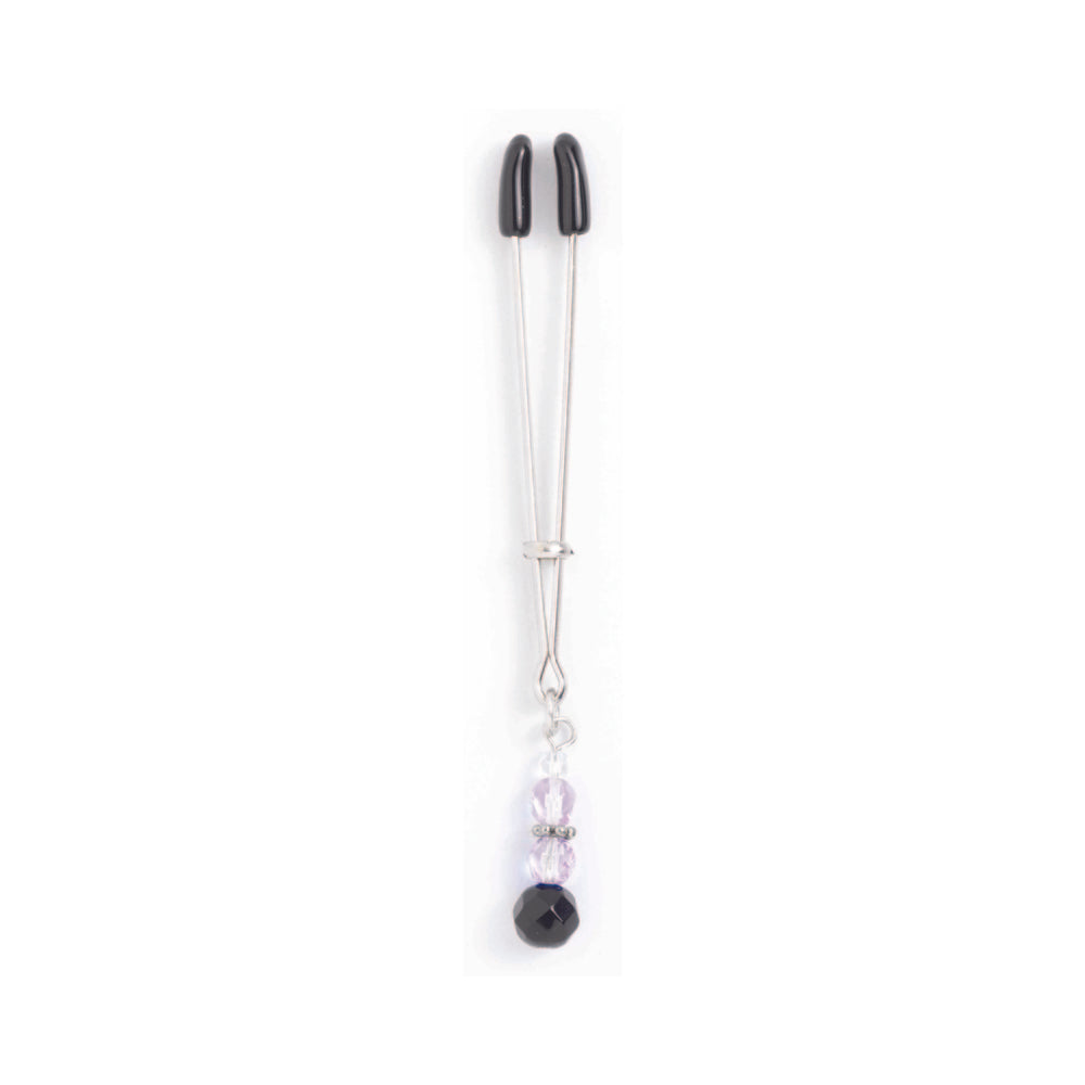 CNVNAL-32095_2_b60705d6-50b3-4393-85ed-e7812c6e8782 Tweezer Clit Clamp With Purple Bead - Image 1