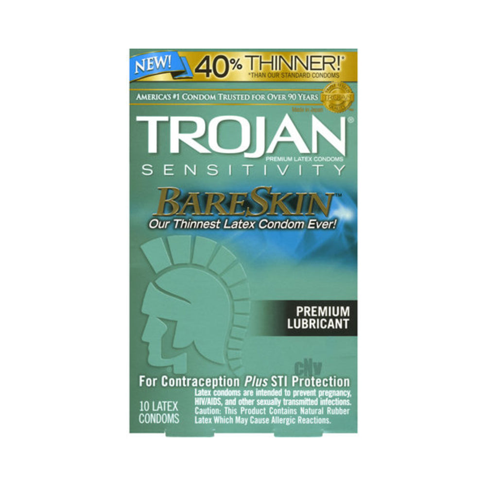 CNVNAL-37548_2_b9e70e43-82d5-40a7-a5a7-efa460284194 Trojan Bare Skin Lubricated Condoms (10) - Image 1