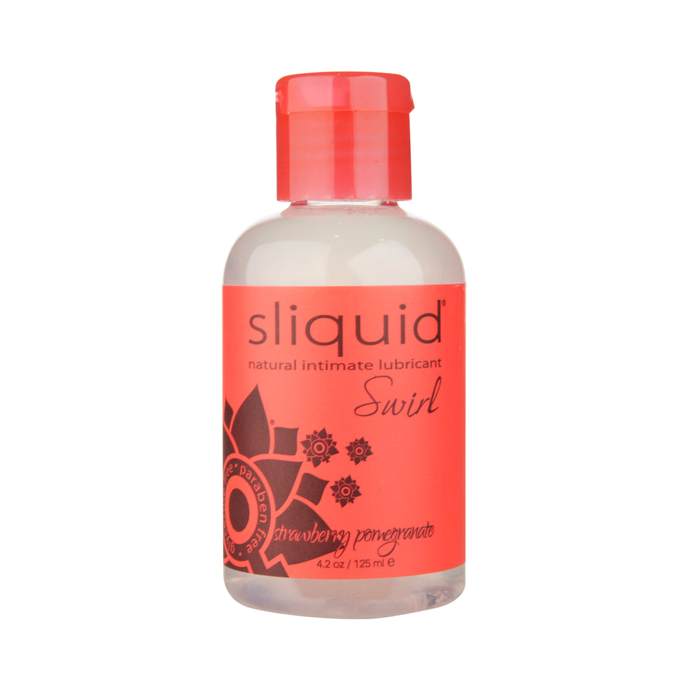 CNVNAL-38531_1_8fcb5620-d2cd-402c-a45b-9db1402b7997 Sliquid Swirl Lubricant Strawberry Pomegranate 4.2oz - Image 1