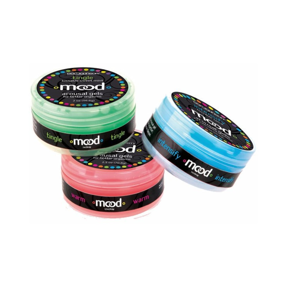 CNVNAL-43602_1 Mood Arousal Gels 3 Pack Tingle, Warm, And Intensify - Image 1