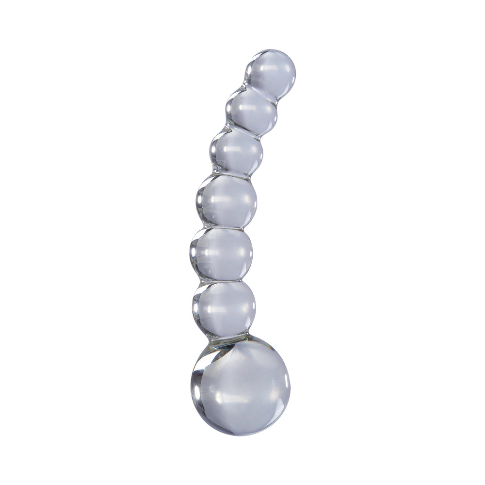 CNVNAL-49088_2 Icicles No 66 Glass Massager Clear Probe - Image 1
