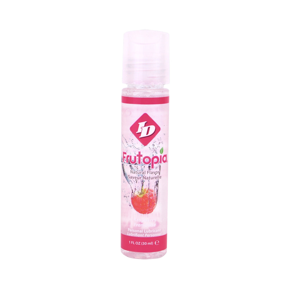CNVNAL-49204_1 ID Frutopia Raspberry Flavored Lubricant 1oz Bottle - Image 1