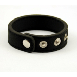 Neoprene Snap Cock Ring Black