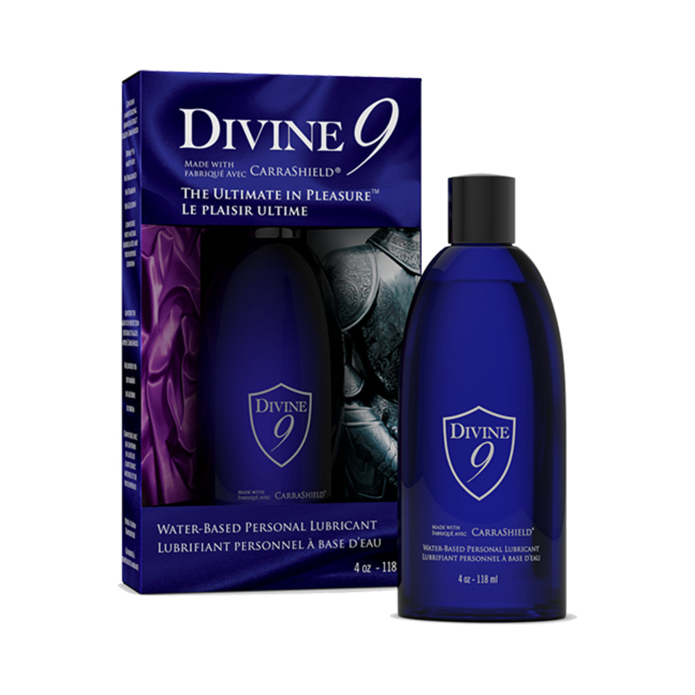CNVNAL-49425_1_4001c111-9f6c-4329-ae9c-b400b107ea82 Divine 9 Waterbased Lubricant 4oz. - Image 1