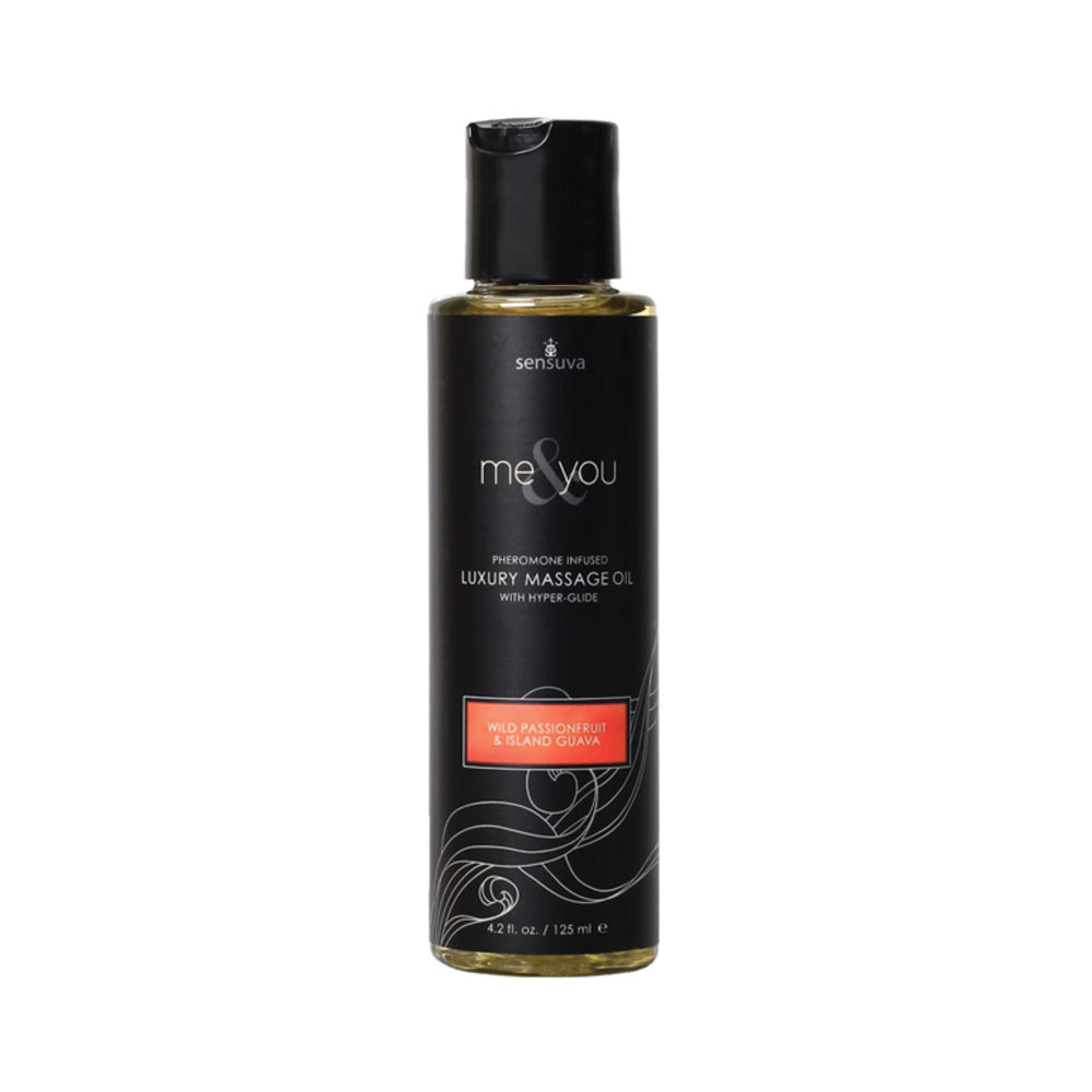 CNVNAL-52344_1 Me & You Massage Oil Passion Fruit Guava 4.2oz - Image 1