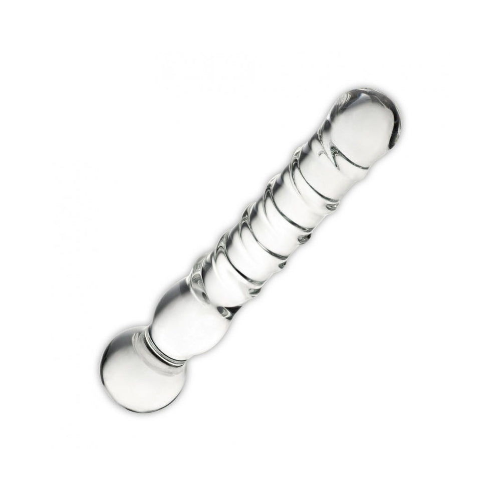 CNVNAL-52403_1_89604227-b2fe-4bf8-b1f8-69383226b90e Joystick Glass Dildo Wand Anal & G-Spot Clear - Image 1