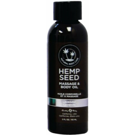 Earthly Body Massage Oil Lavender 2oz